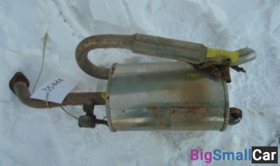 Задняя часть глушителя от Chevrolet Spark M200 2005-2010
