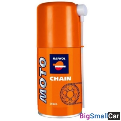 Смазка цепи REPSOL MOTO CHAIN 400ml 6104/R