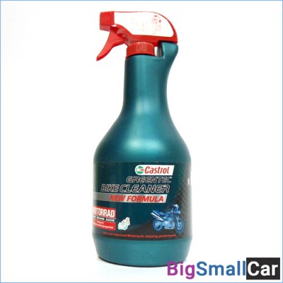 Очищающее средство для мототехники CASTROL GREENTEC BIKE CLEANER 1L