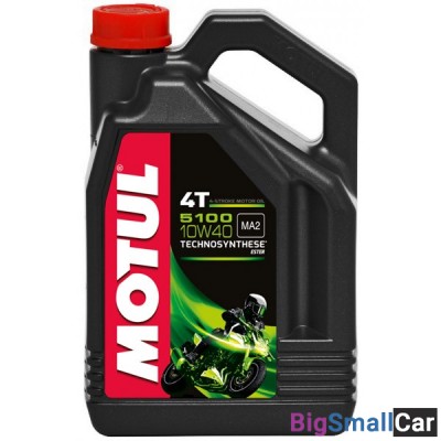 Масло моторное MOTUL 4T TECHNOSYNTHESE 5100 MA2 10W40 4L 104068