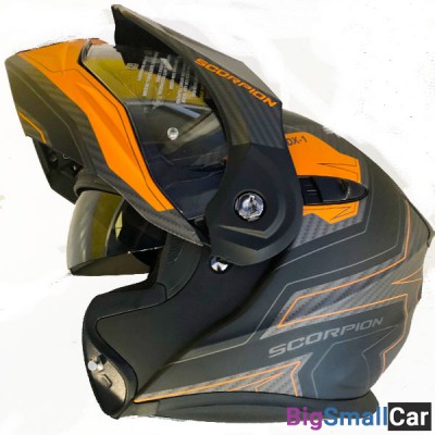 Шлем Scorpion ADX-1 Tucson blk matt/orange XL 84-301-168-06