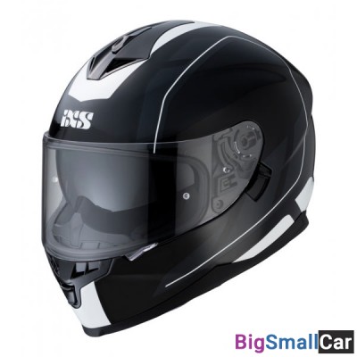 Шлем IXS HX1100 2.0 blk/matt/white M X14070-M31-M