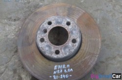 Диск тормозной перед. (34 Тормозные механизмы) 34116868939