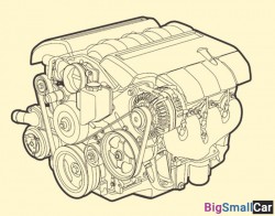 Контрактные двигатели ДВС (Двигатель) б/у Opel ADMIRAL A